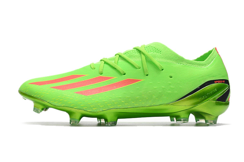 Chuteira Adidas X Speedportal.1 FG - Verde/Laranja