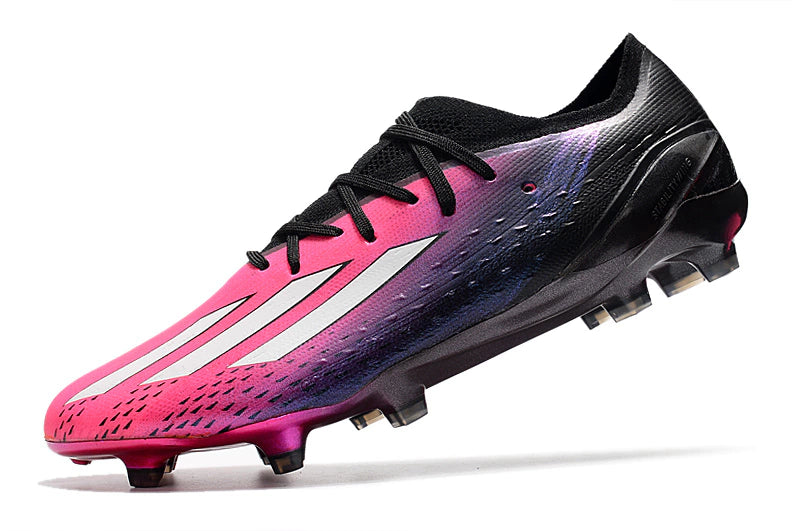 Chuteira Adidas X Speedportal.1 FG - Preto/Rosa