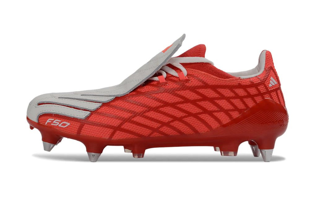 Chuteira Adidas F50 Spider SG - Vermelho