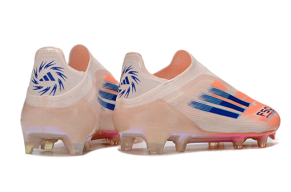 Chuteira Adidas F50 X Campo - Rosa/Laranja