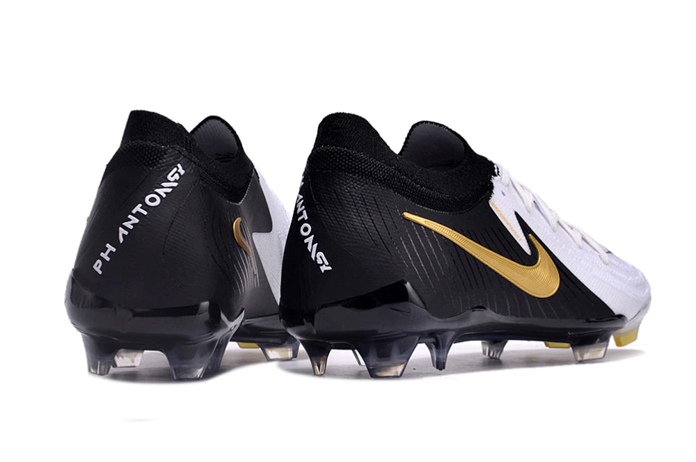 Chuteira Nike Campo Phantom GX2 Elite Campo FG - Preto/Branco