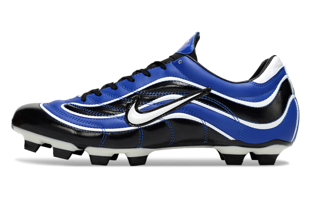 Chuteira Nike Mercurial Vapor 1998 FG - Preto/Azul