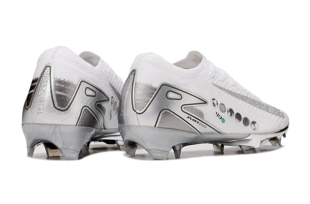 Chuteira Nike Air Zoom Mercurial Vapor 16 Elite FG - Branco