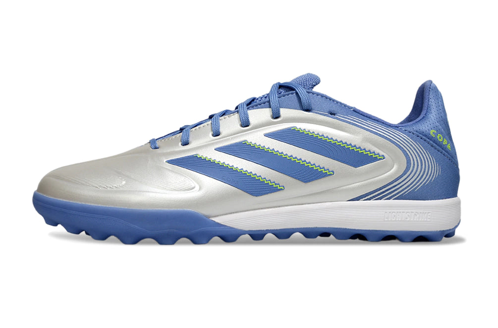 Chuteira Adidas Copa Pure 3 Society - Cinza/Azul