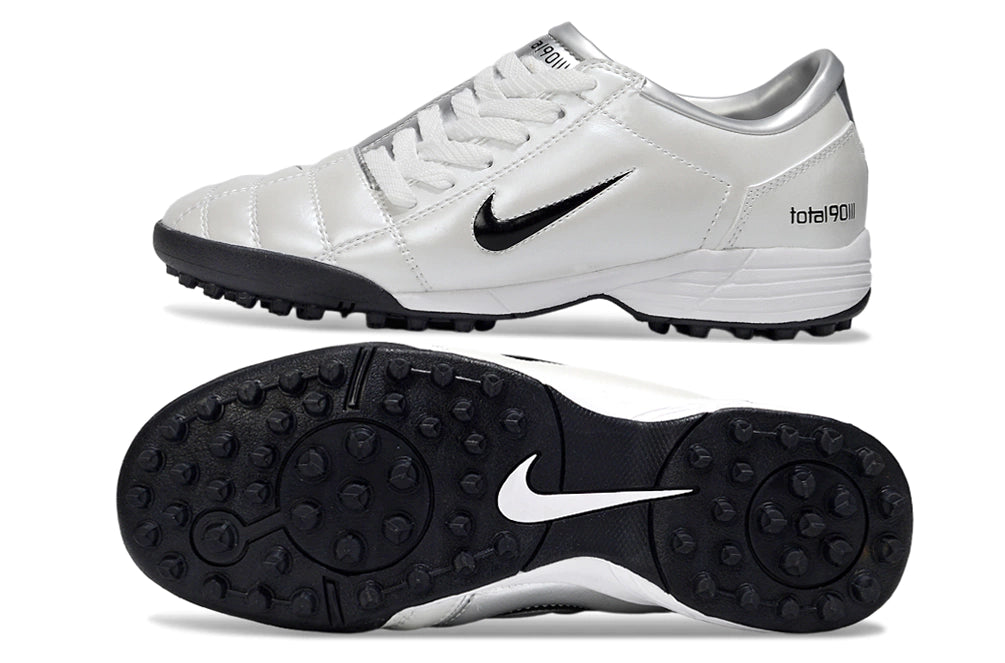 Chuteira Nike Total 90 Society - Branco/Prata