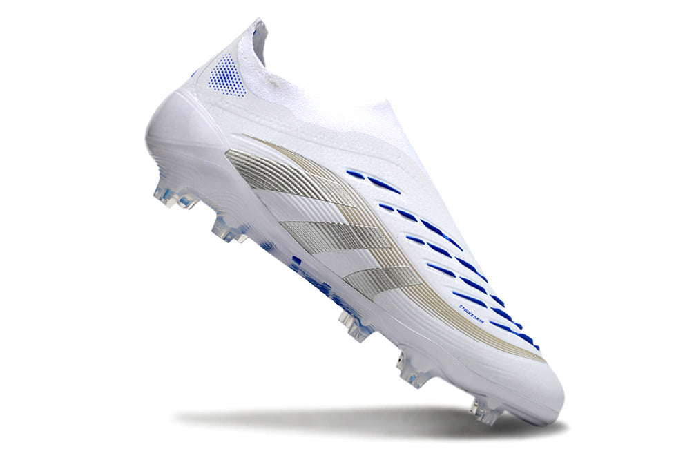 Chuteira Adidas Predator Elite 25 Laceless Campo "Polar Victory Pack"