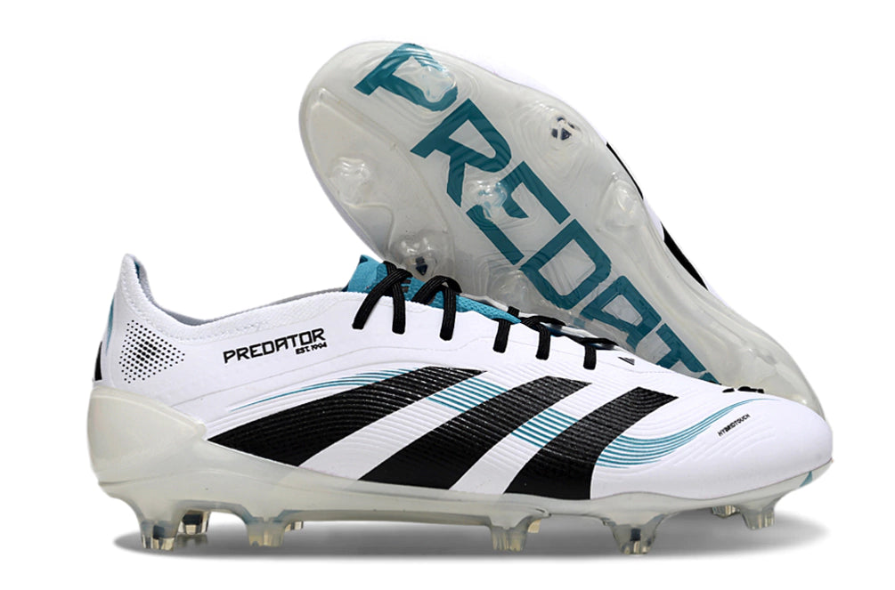 Chuteira Adidas Predator Elite 25 Campo - Branco/Azul