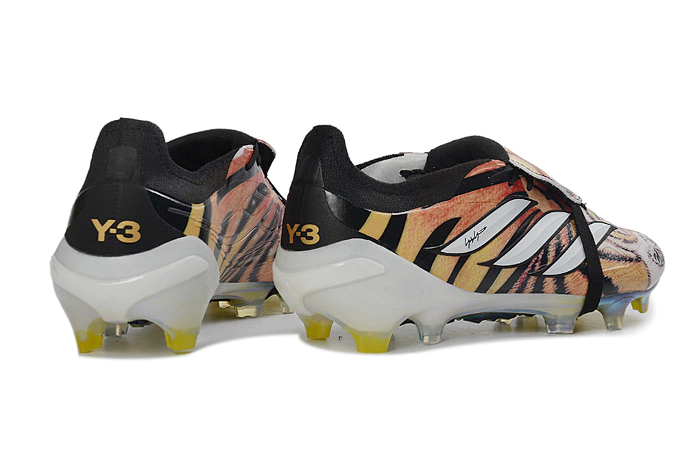 Chuteira Adidas Predator Tongue 26 Elite FG - Tigre