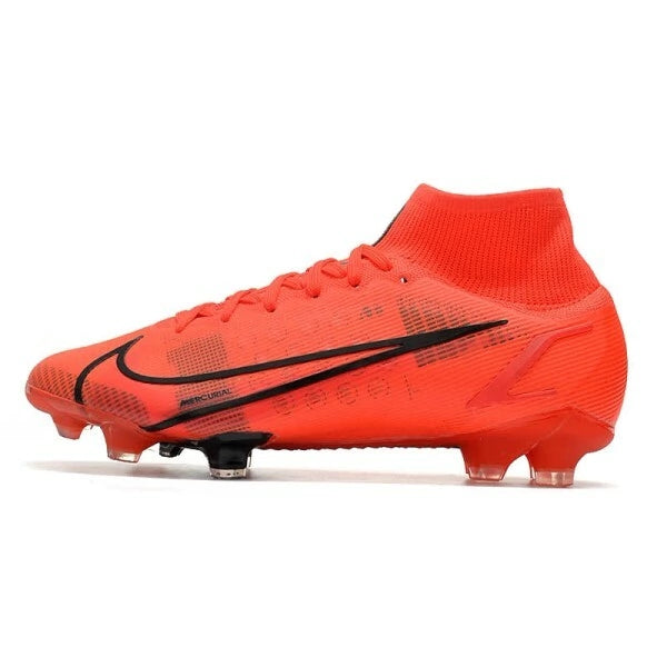 Chuteira Nike Mercurial Superfly 8 Elite Campo FG - Vermelho