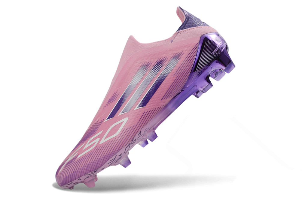 Chuteira Adidas F50+ Elite Campo - Rosa
