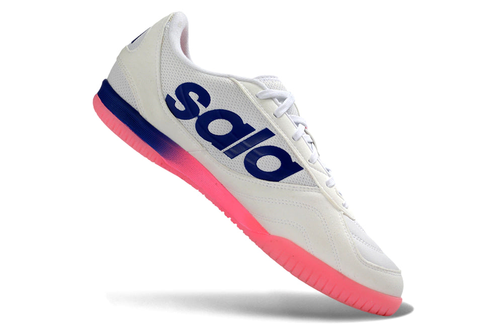Chuteira Adidas Top Sala Competition Futsal - Branca/Rosa