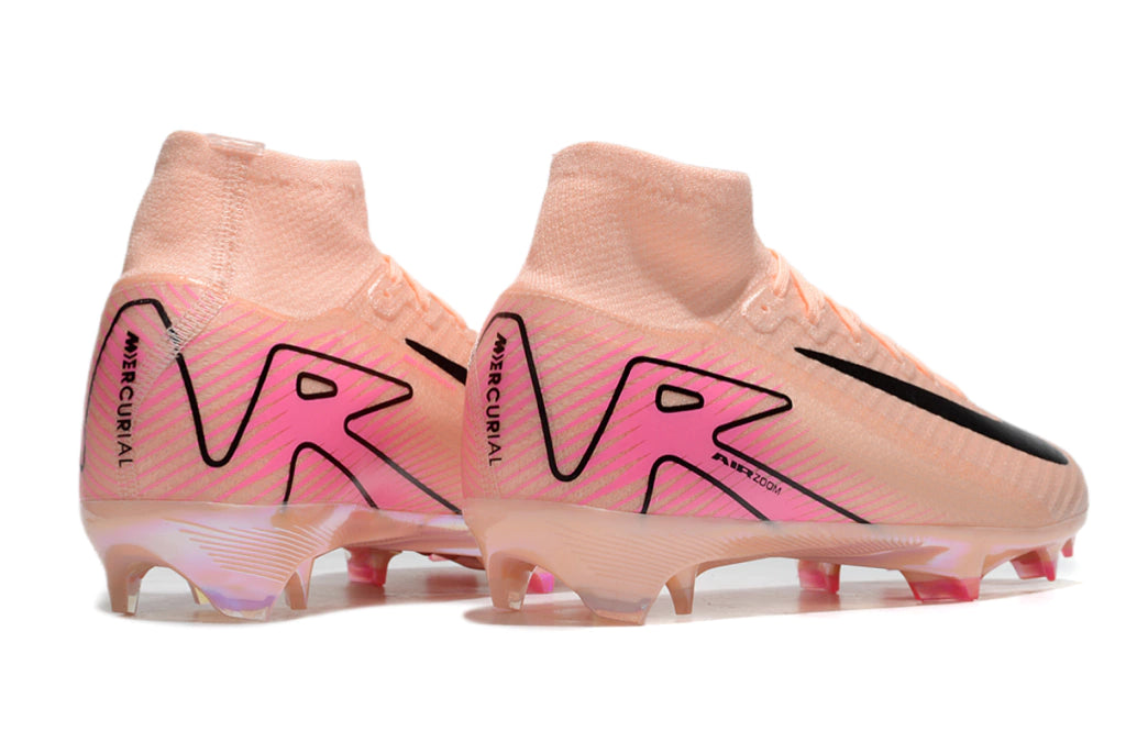 Chuteira Nike Air Zoom Mercurial Superfly 10 Elite Campo - Rose