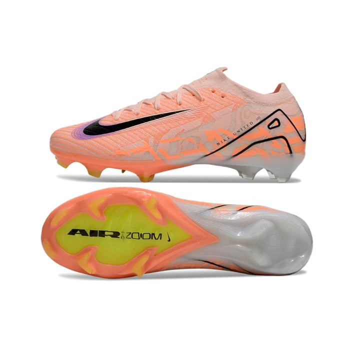 Chuteira Nike Air Zoom Mercurial Vapor 16 Elite FG - Branco/Rosa