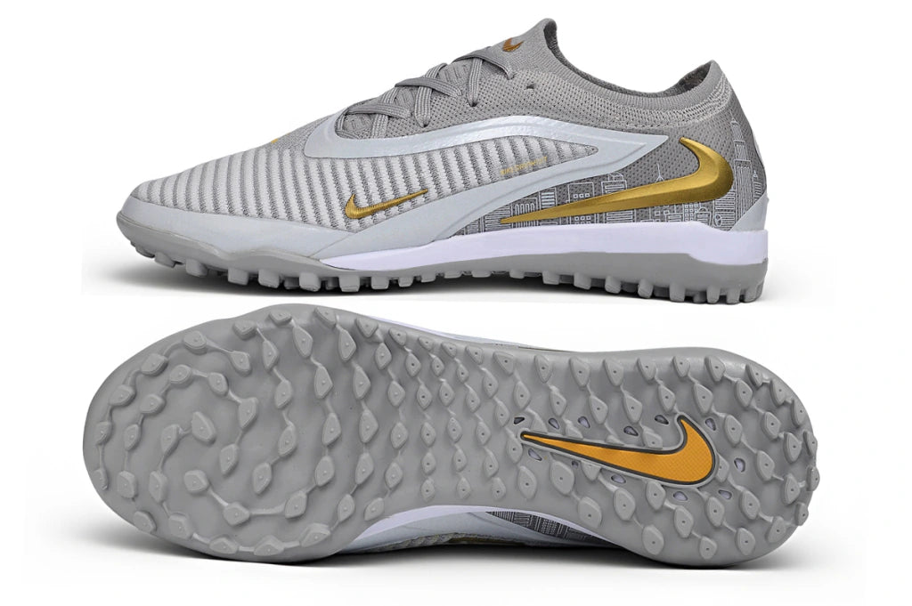 Chuteira Nike Phantom 6 Elite Society TF - Cinza