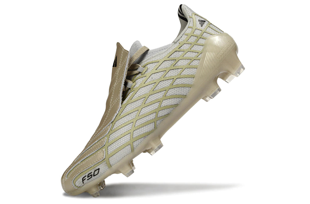 Chuteira Adidas F50 Spider FG - Dourado