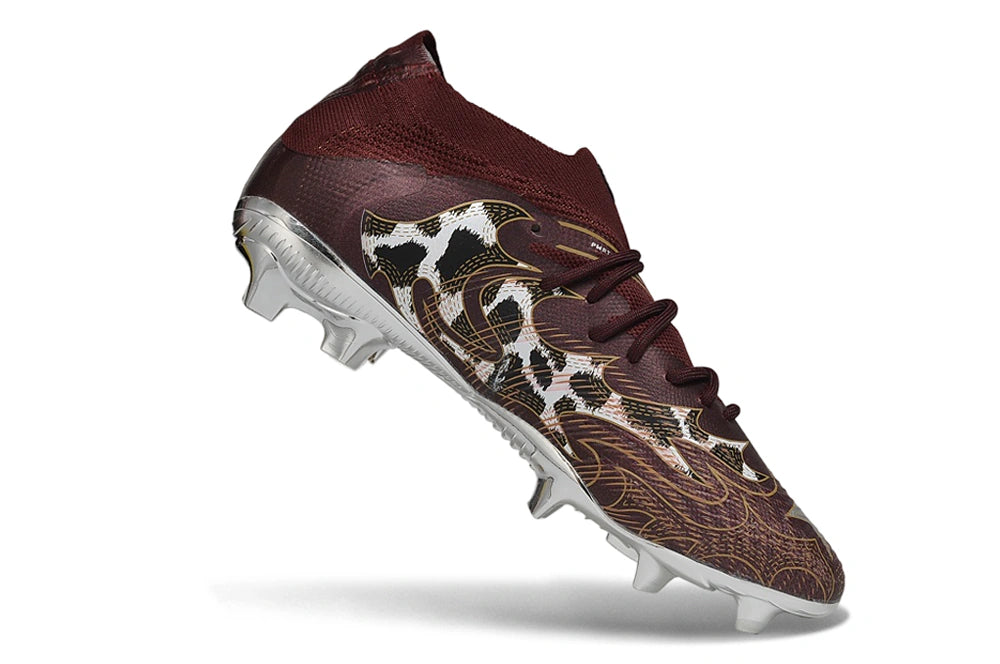 Chuteira Puma Future 8 Ultimate Low Campo FG - Marrom