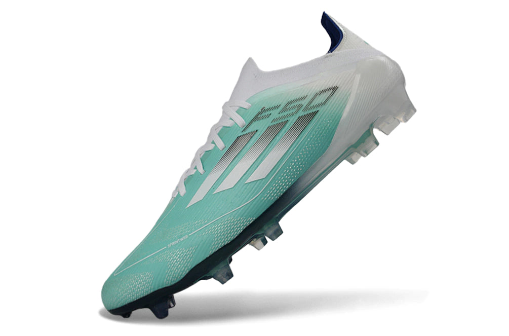 Chuteira Adidas F50 X Campo - Azul/Branco