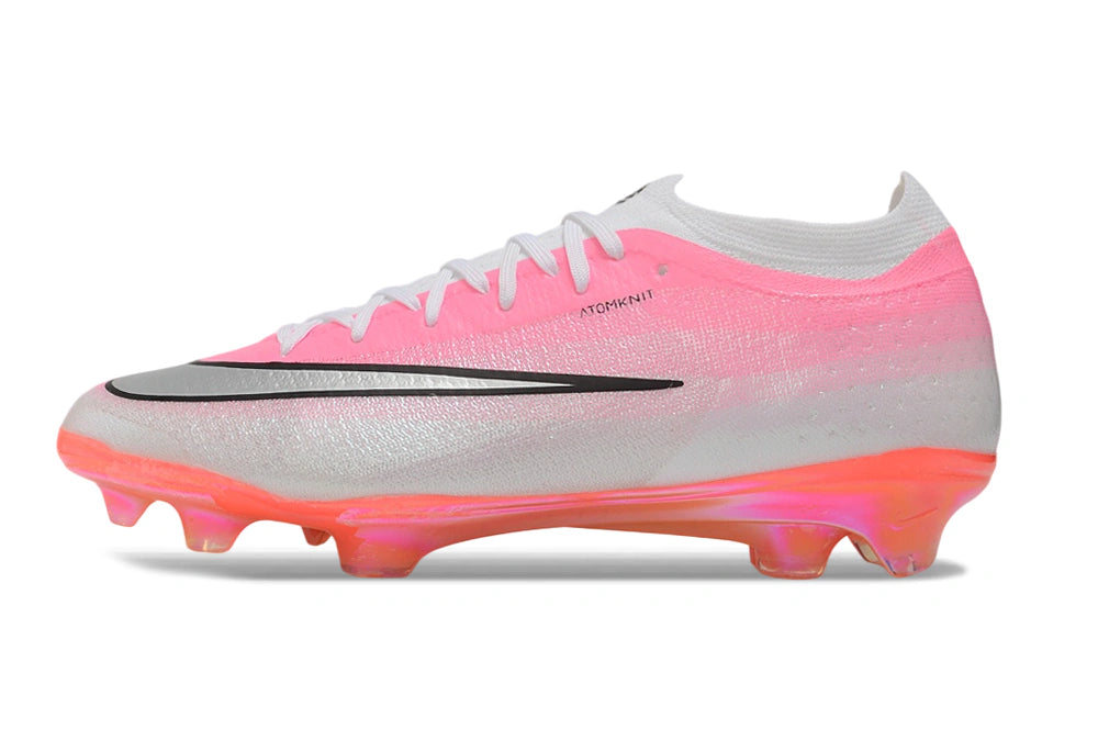 Chuteira Nike Mercurial Vapor 17 Elite FG - Rosa/Branco