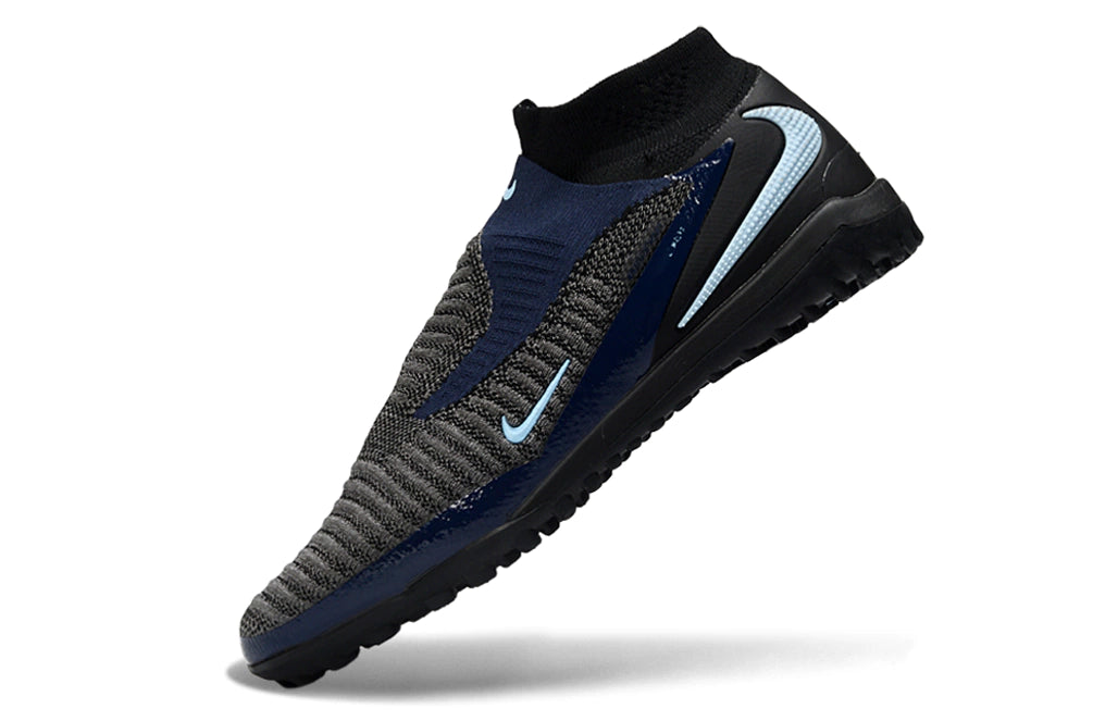 Chuteira Nike Phantom ReactX 6 Pro Botinha Society TF - Azul