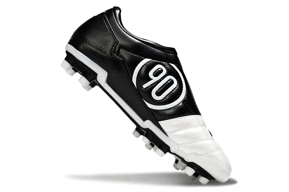 Chuteira Nike Total 90 Campo - Branco/Preto