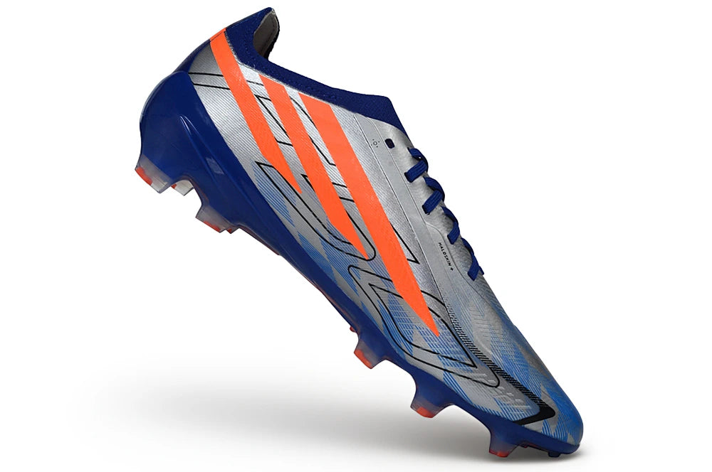 Chuteira Adidas F50 Hyperfast Eltie FG - Azul/Prata