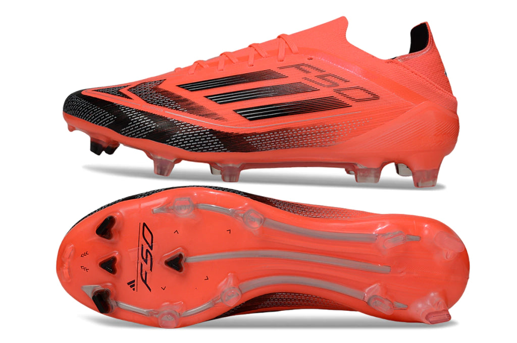 Chuteira Adidas F50 X Campo - Laranja/Preto