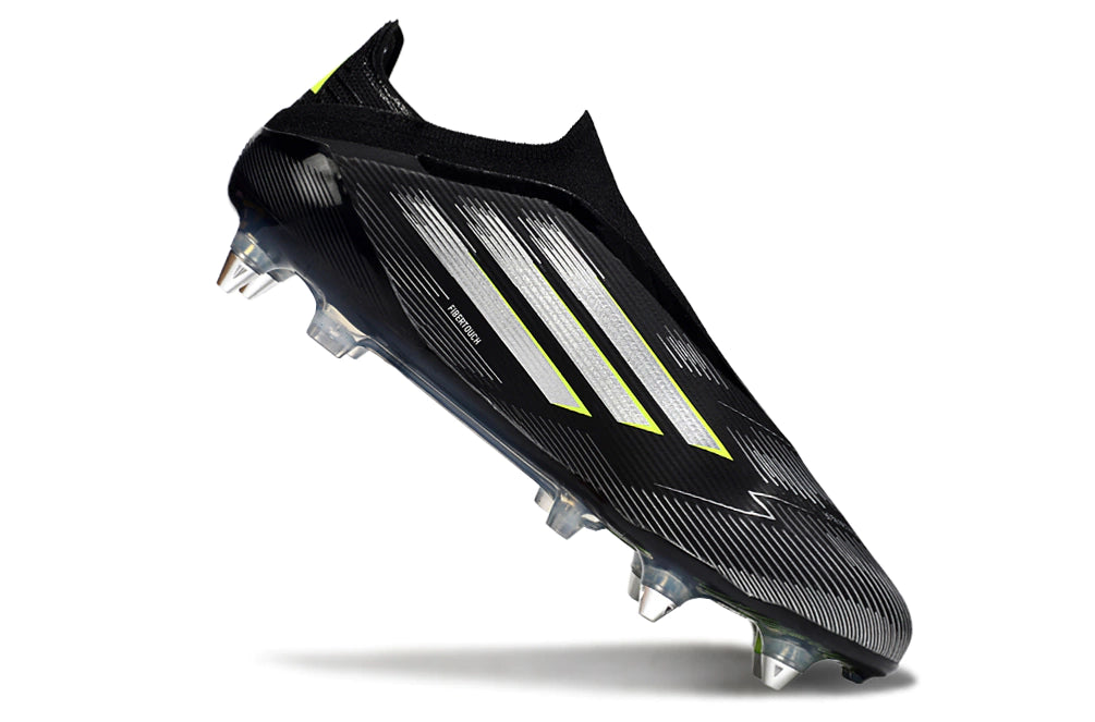 Chuteira Adidas F50 X Laceless Campo SG - Verde/Preto
