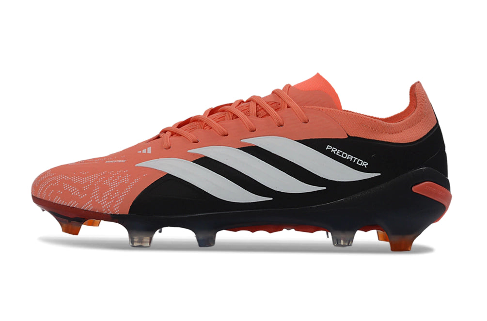 Chuteira Adidas Predator Elite 26 Campo FG - Laranja/Preto