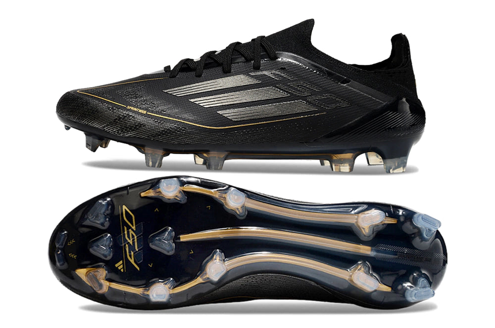 Chuteira Adidas F50 X Campo - Preto/Cinza