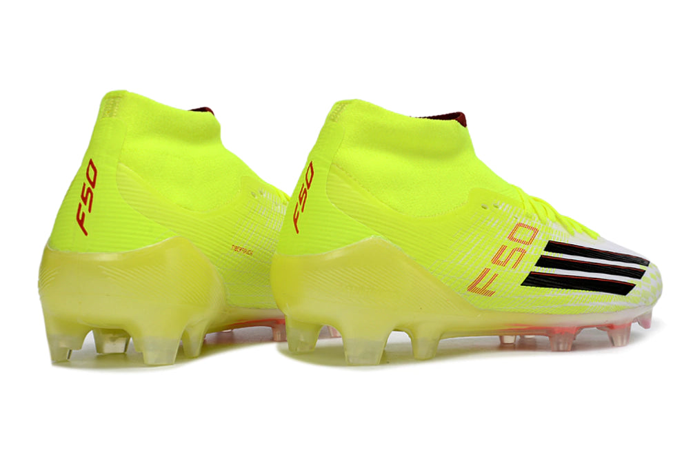 Chuteira Adidas F50 Elite Mid Campo - Amarelo