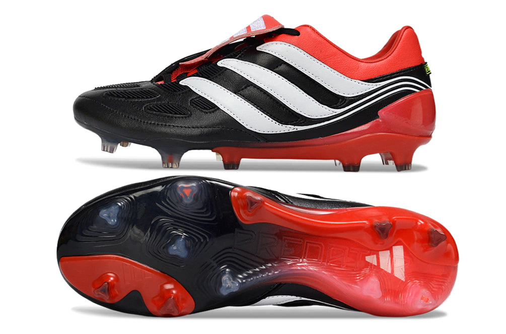 Chuteira Adidas Predator Precision FG - Preto/Branco