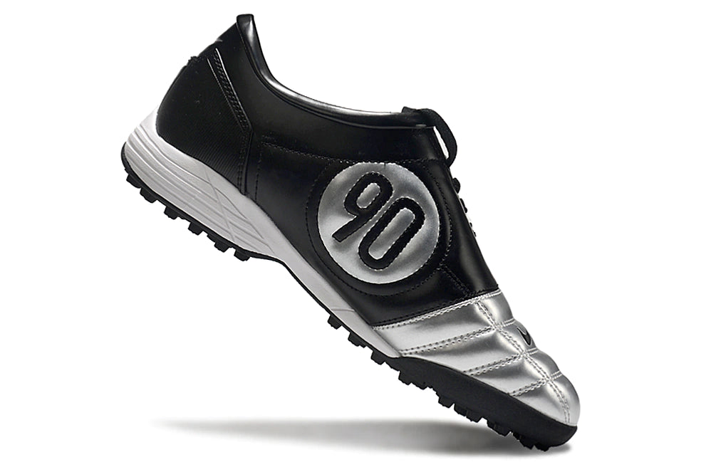 Chuteira Nike Total 90 Society - Prata/Preto