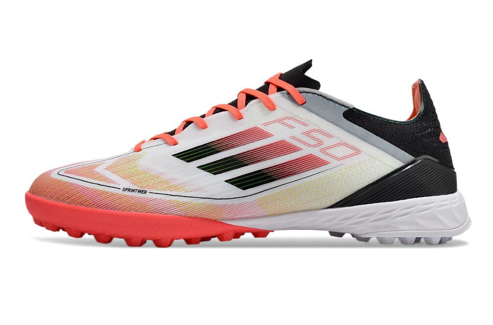 Chuteira Adidas X F50 Pro Society - Branco/Preto/Laranja