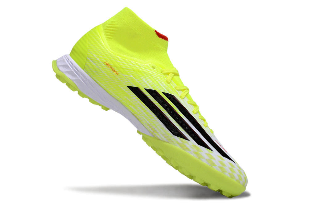 Chuteira Adidas F50 League Botinha Society - Amarelo