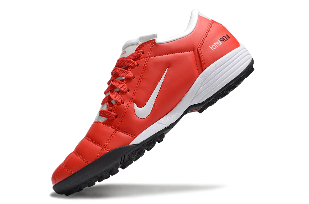 Chuteira Nike Total 90 Society - Vermelho/Branca
