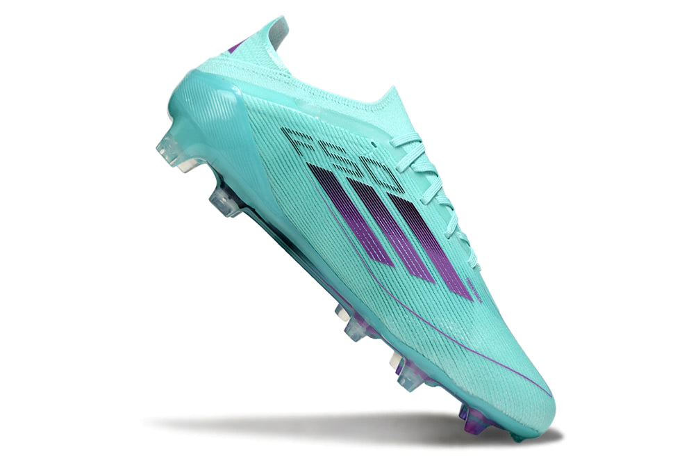 Chuteira Adidas F50 X Campo - Azul/Roxo