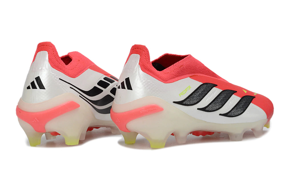 Chuteira Adidas Predator Laceless 26 Elite FG - Vermelho