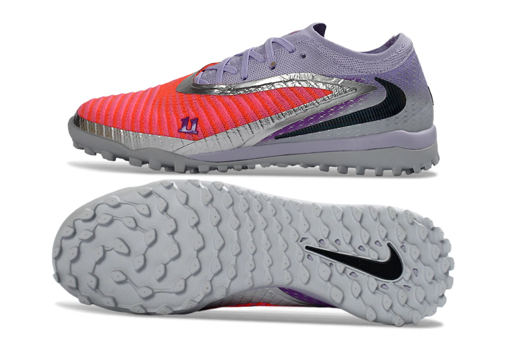 Chuteira Nike Phantom 6 Elite Society TF - Prata