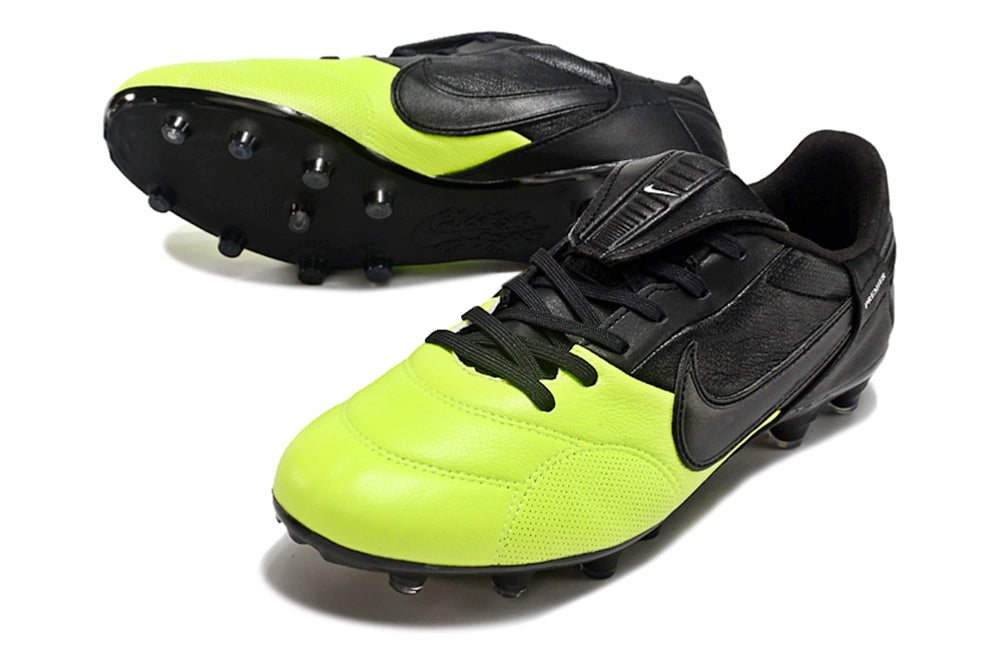 Chuteira Nike Premier 3 FG - Preto/Verde