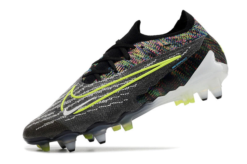 Chuteira Nike Campo Phantom GX Elite SG - Preto/Verde