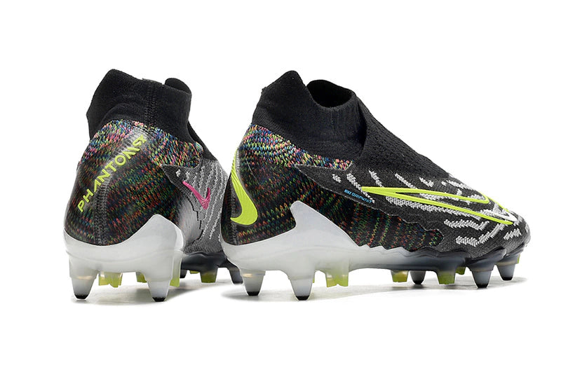Chuteira Nike Campo Phantom GX Elite SG - Preto/Verde