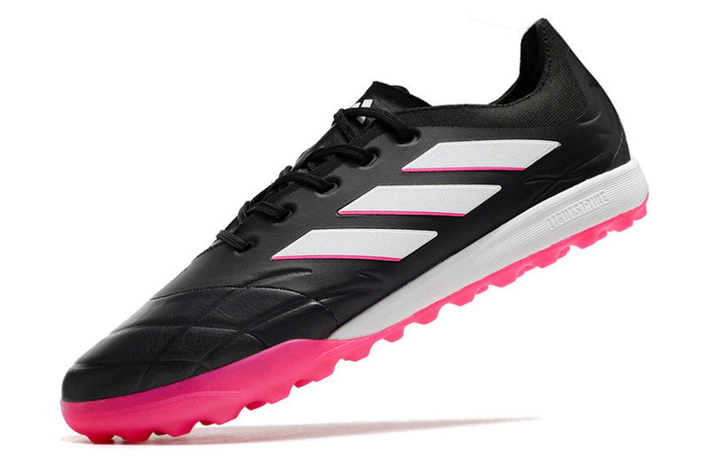 Chuteira Adidas Copa Pure.1 Society - Preto/Rosa