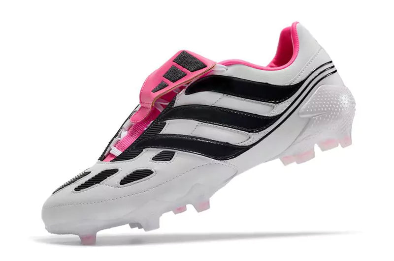 Chuteira Adidas Predator Precision FG - Branco/Rosa
