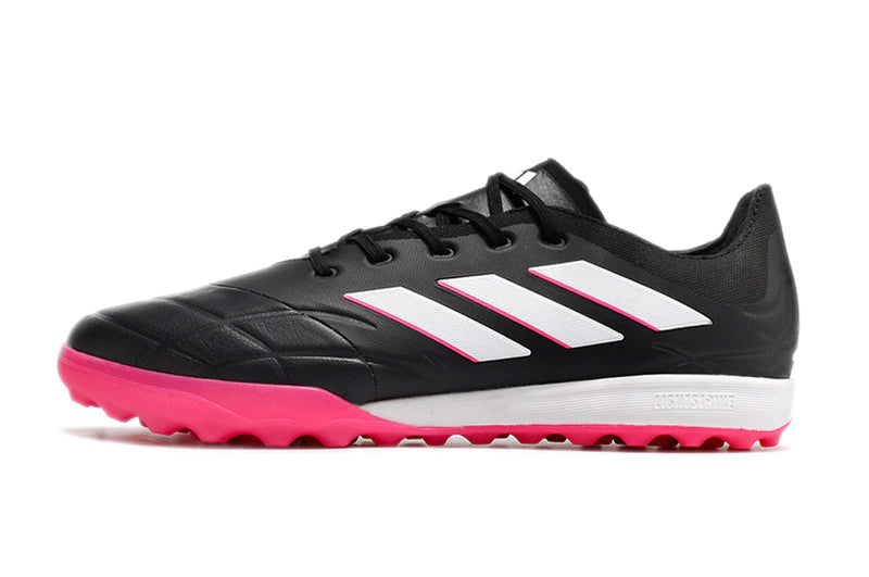 Chuteira Adidas Copa Pure.1 Society - Preto/Rosa