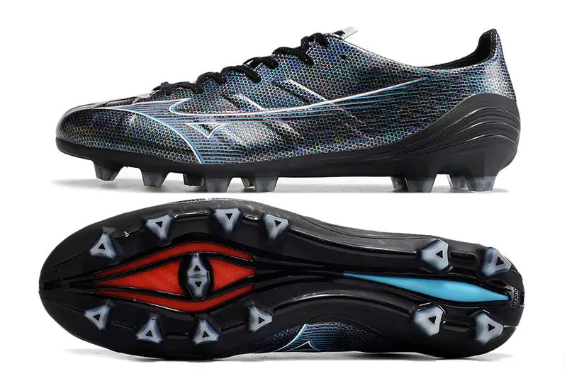 Chuteira Mizuno Alpha Japan FG - Preto