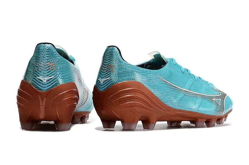 Chuteira Mizuno Alpha Japan FG - Azul