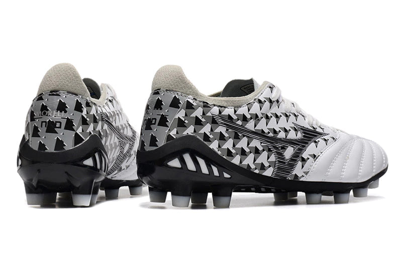 Chuteira Mizuno Morelia Neo 3 Campo FG - Branco/Preto