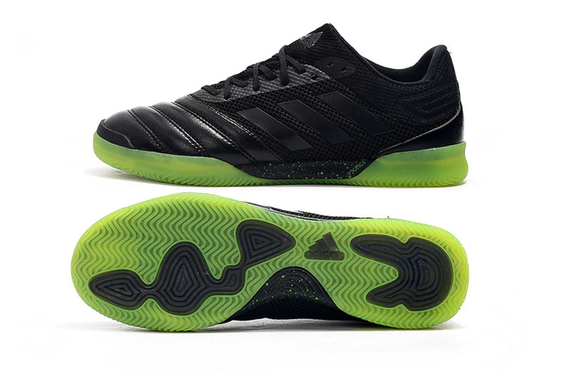 Chuteira Adidas Copa 20.1 Futsal - Preto/Verde
