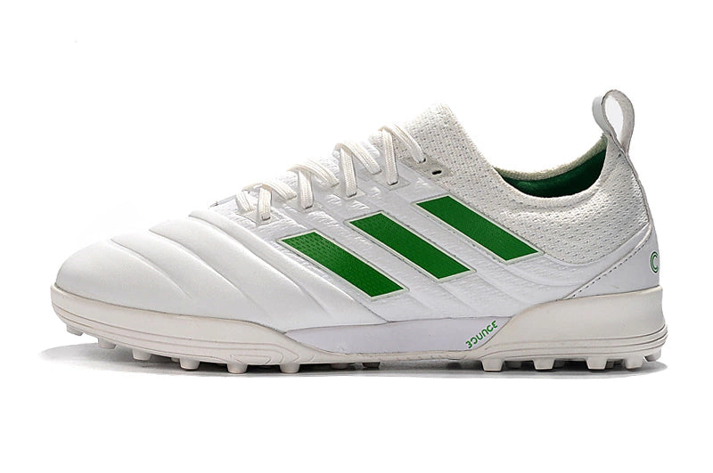 Chuteira Adidas Copa 20.1 Society - Branca/Verde