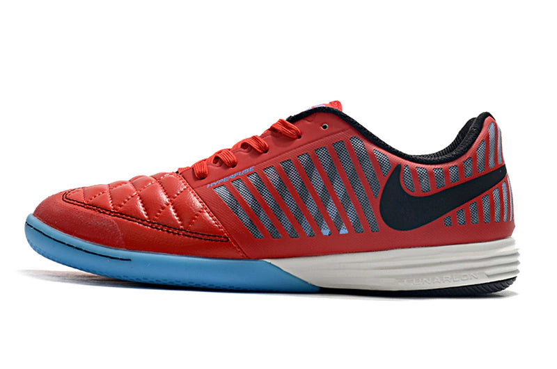 Chuteira Nike Lunar Gato Futsal - Vermelho/Azul